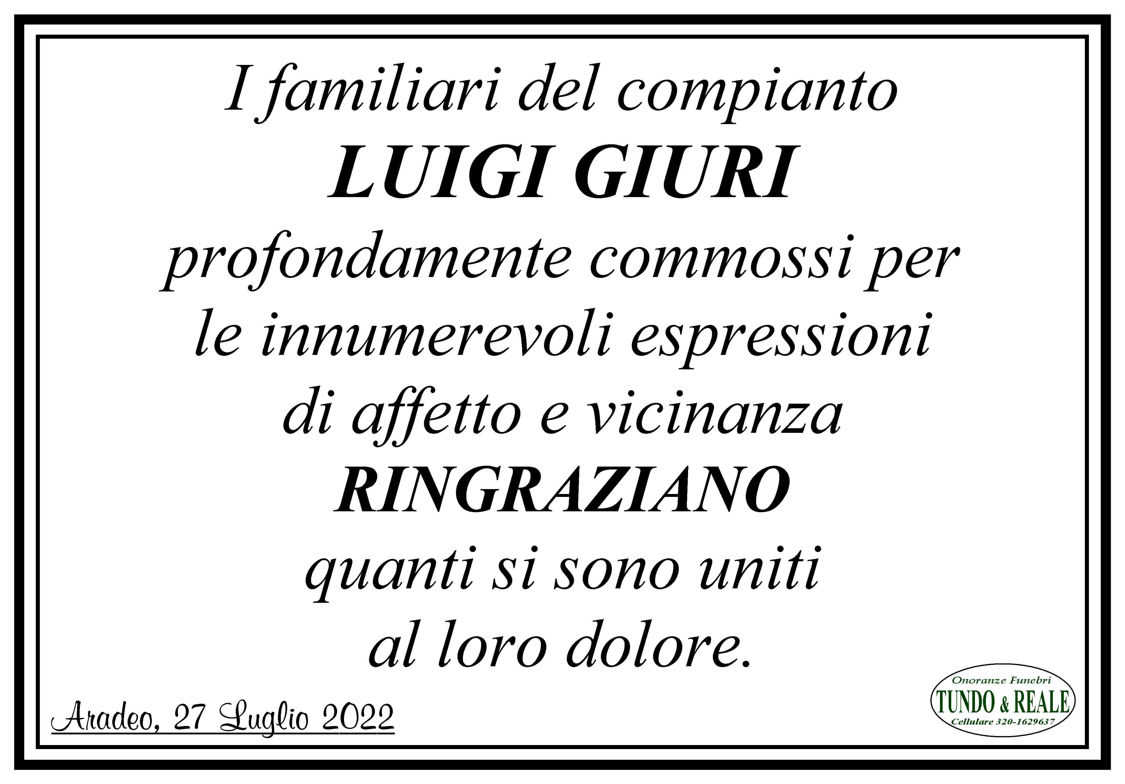 Famiglia Giuri Luigi